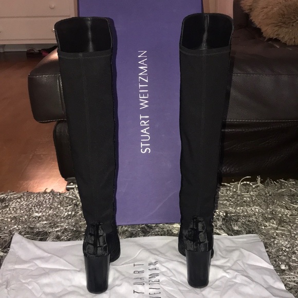 Stuart Weitzman mid-knee boots - Picture 3 of 8